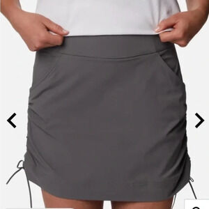Columbia Women’s Anytime Omni-Wick Athletic Casual Skort Grey Size Medium
